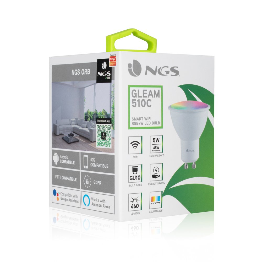 EAN 8435430615739 - NGS GLEAM 510C Bombilla inteligente Wi-Fi 5 W imagen 5