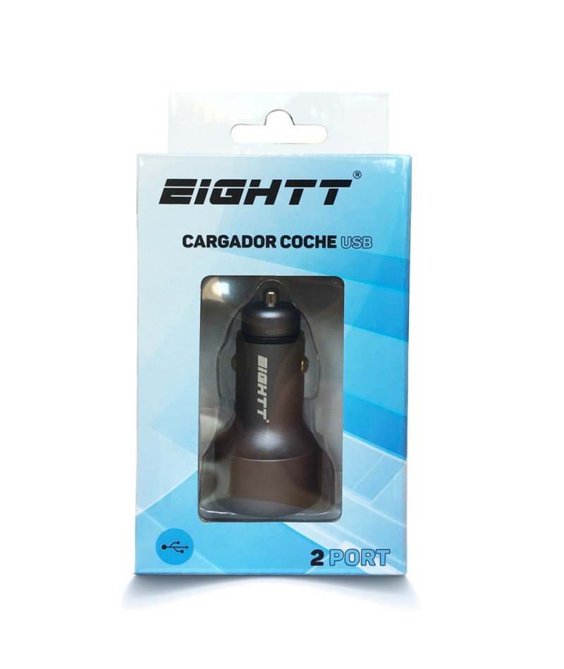 EAN 8425402170908 - Eightt ECC2 cargador de dispositivo móvil Universal Gris Encendedor de cigarrillos Auto imagen 3