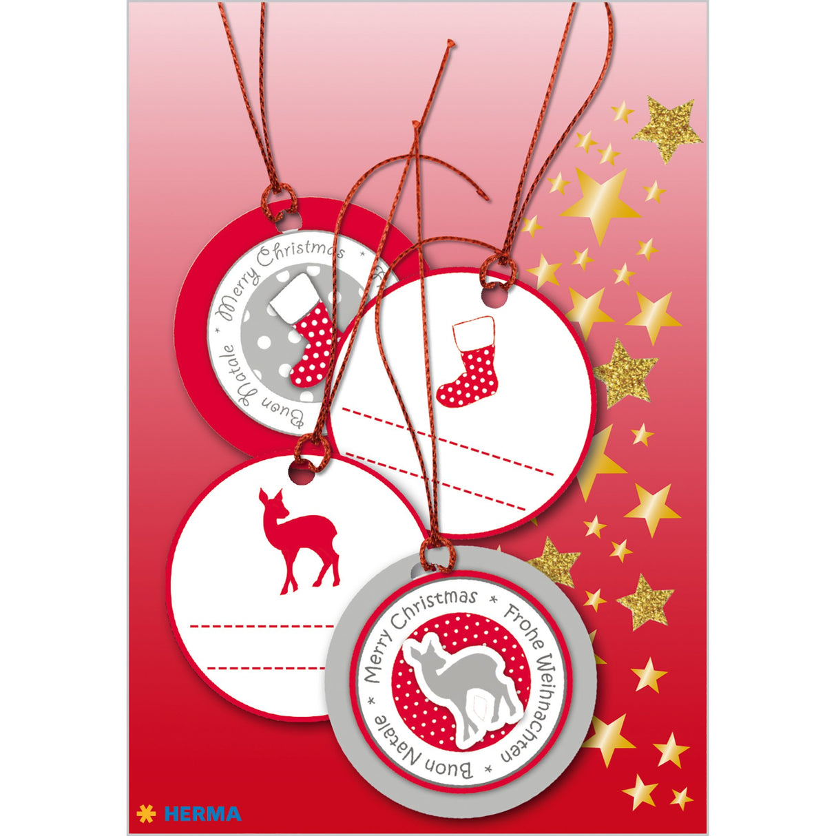 EAN 4008705152778 - HERMA 15277 etiqueta para regalo imagen 2