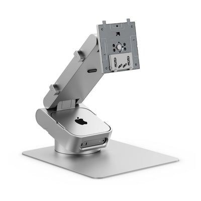 Alogic Aspekt Omni Fold Stand Mac Mini For 32 Monitor Silver