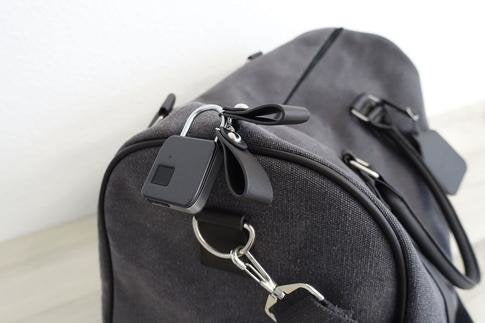 Cerradura De Huella Digital Schwaiger Con Grillete De Acero