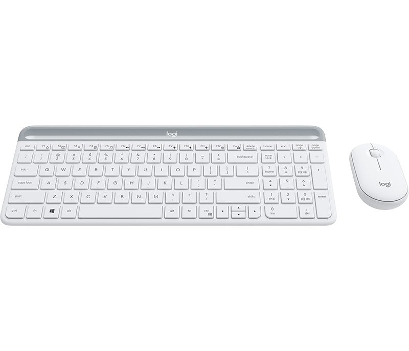 EAN 5099206086616 - Logitech 920-009205 teclado Ratón incluido Universal RF inalámbrico QWERTY Internacional de EE.UU. Blanco imagen 5