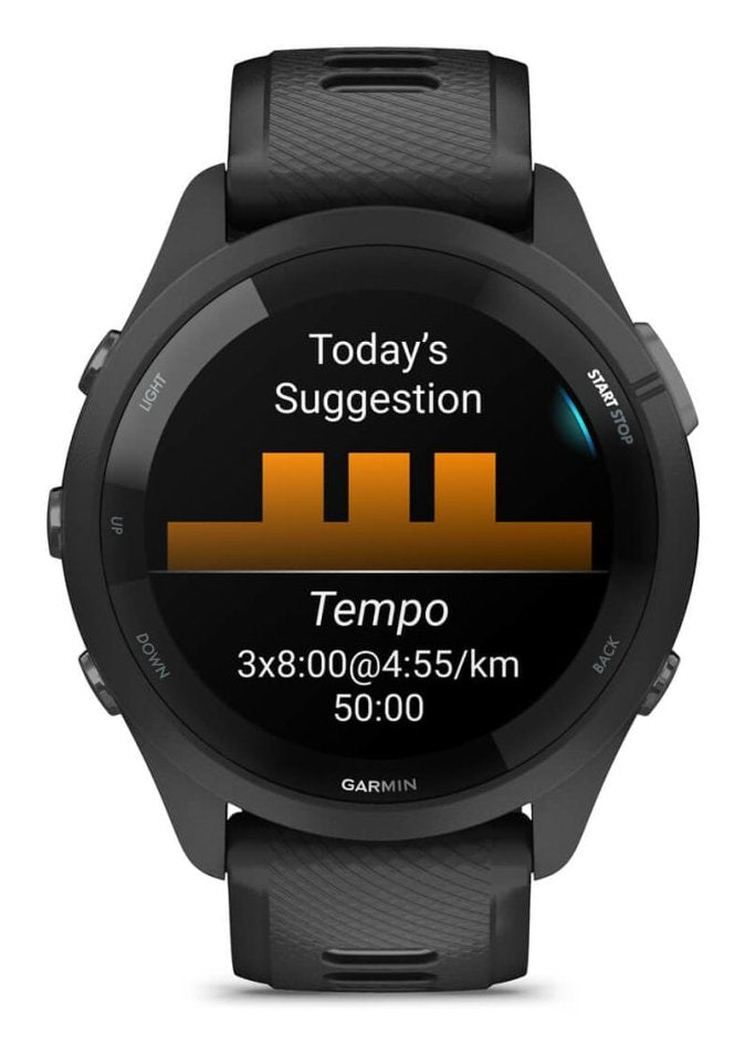 EAN 753759313715 - Garmin Forerunner 265 3,3 cm (1.3") AMOLED 46 mm Digital 416 x 416 Pixeles Pantalla táctil Negro Wifi GPS imagen 4