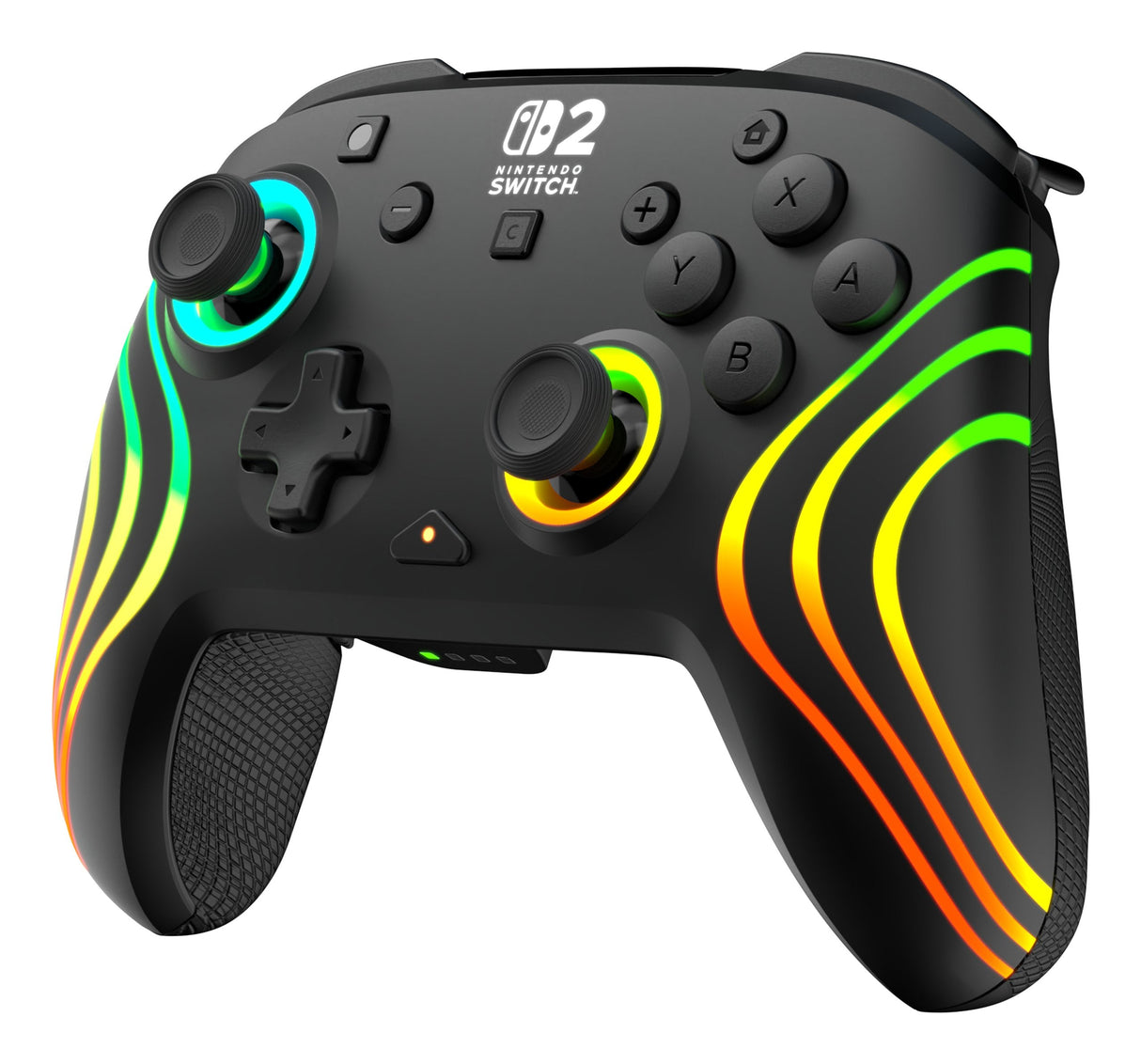 Turtle Beach Afterglow Negro Mando De Juego Rgb Inalámbrico Para Nintendo Switch 2