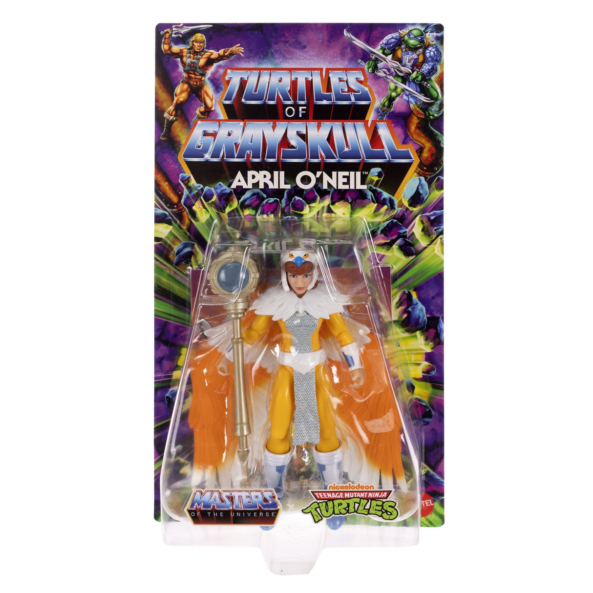 Figura De Juguete Mattel Masters Of The Universe Origins Turtles Of Grayskull April O'Neil Hth19