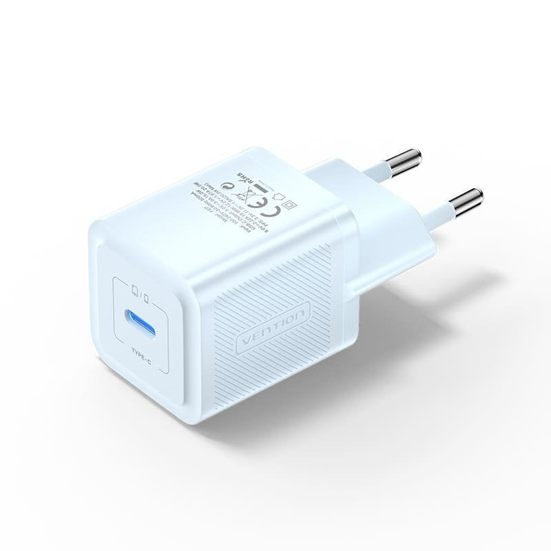 EAN 6922794782129 - Vention FEPP0-EU cargador de dispositivo móvil Universal Azul Corriente alterna Carga rápida Interior imagen 1