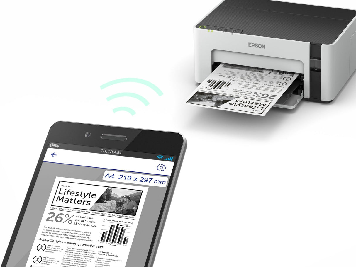 EAN 8715946655444 - Epson EcoTank M1120 impresora de inyección de tinta 1440 x 720 DPI A4 Wifi imagen 7