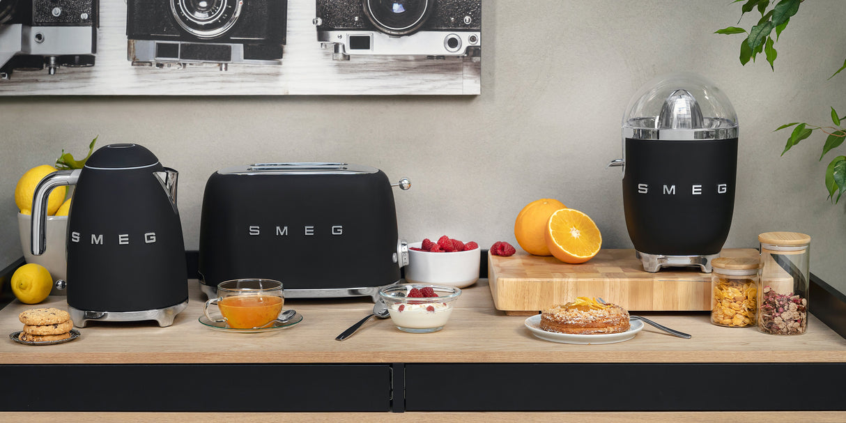 EAN 8017709290757 - Smeg TSF01BLMEU tostadora 6 2 rebanada(s) 950 W Negro imagen 10