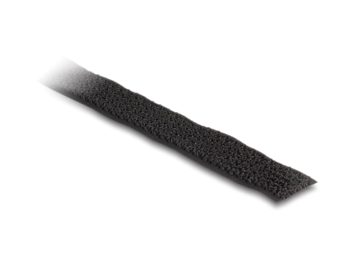 Klettband Auf Rolle Mit Schlaufe L 5 M X B 20 Mm Schwarz