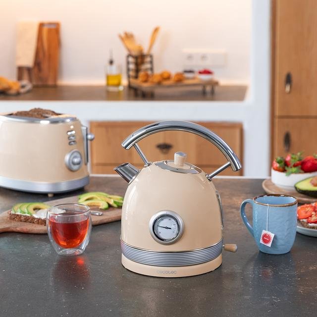 Cecotec Thermosense 420 Light Beige Hervidor De Agua 2200w 1,8l