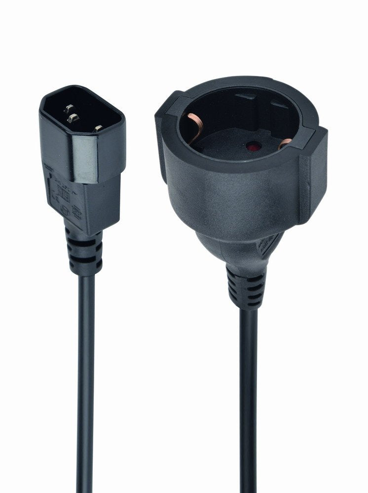 EAN 8716309082860 - Cablexpert Conexion Shucko hembra a IEC C14 macho 0.15mts imagen 2