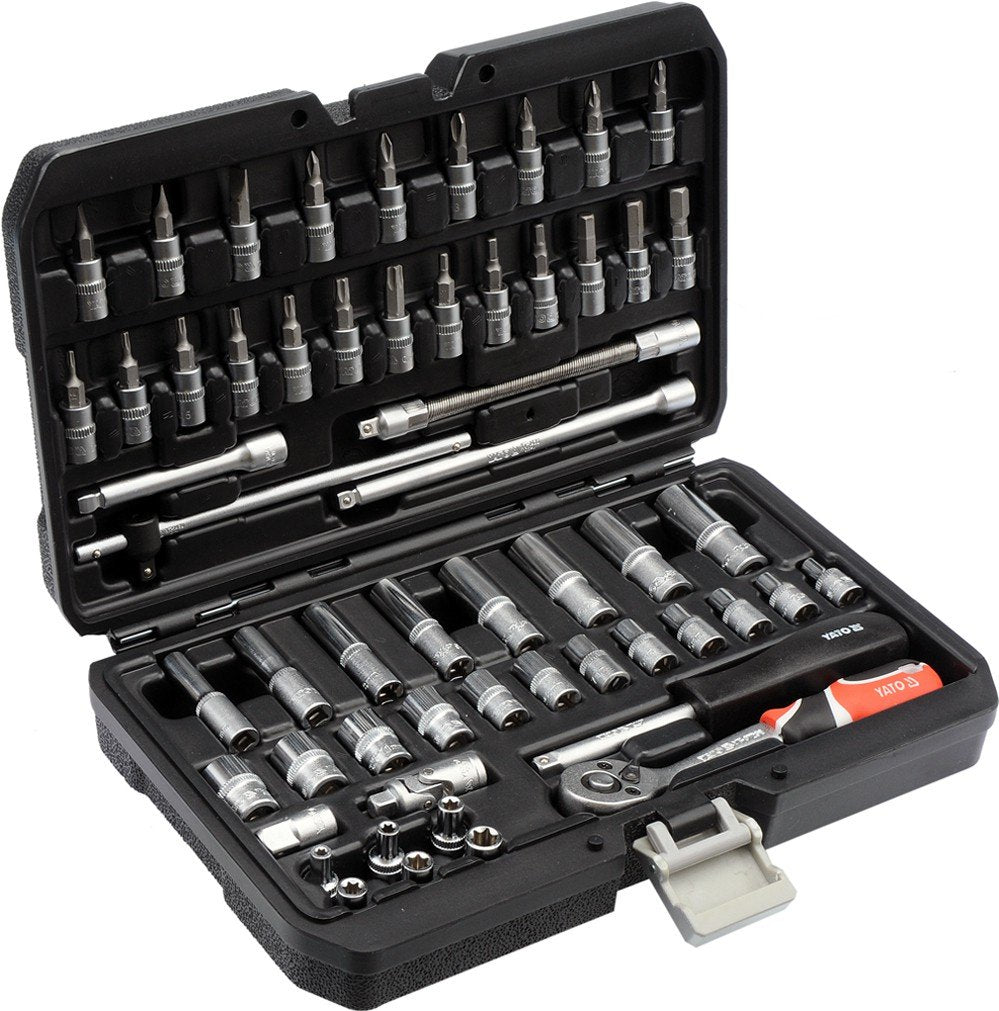 EAN 5906083145018 - Yato YT-14501 llave de tubo Juego de llaves de tubo 56 pieza(s) imagen 2