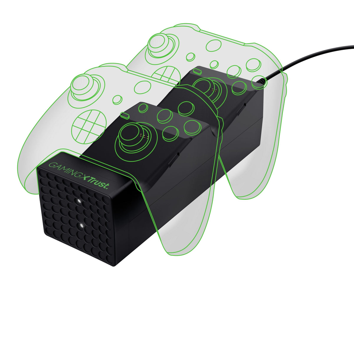 Console Acc Charging Dock/Gxt250 /Xbox1 24177 Trust