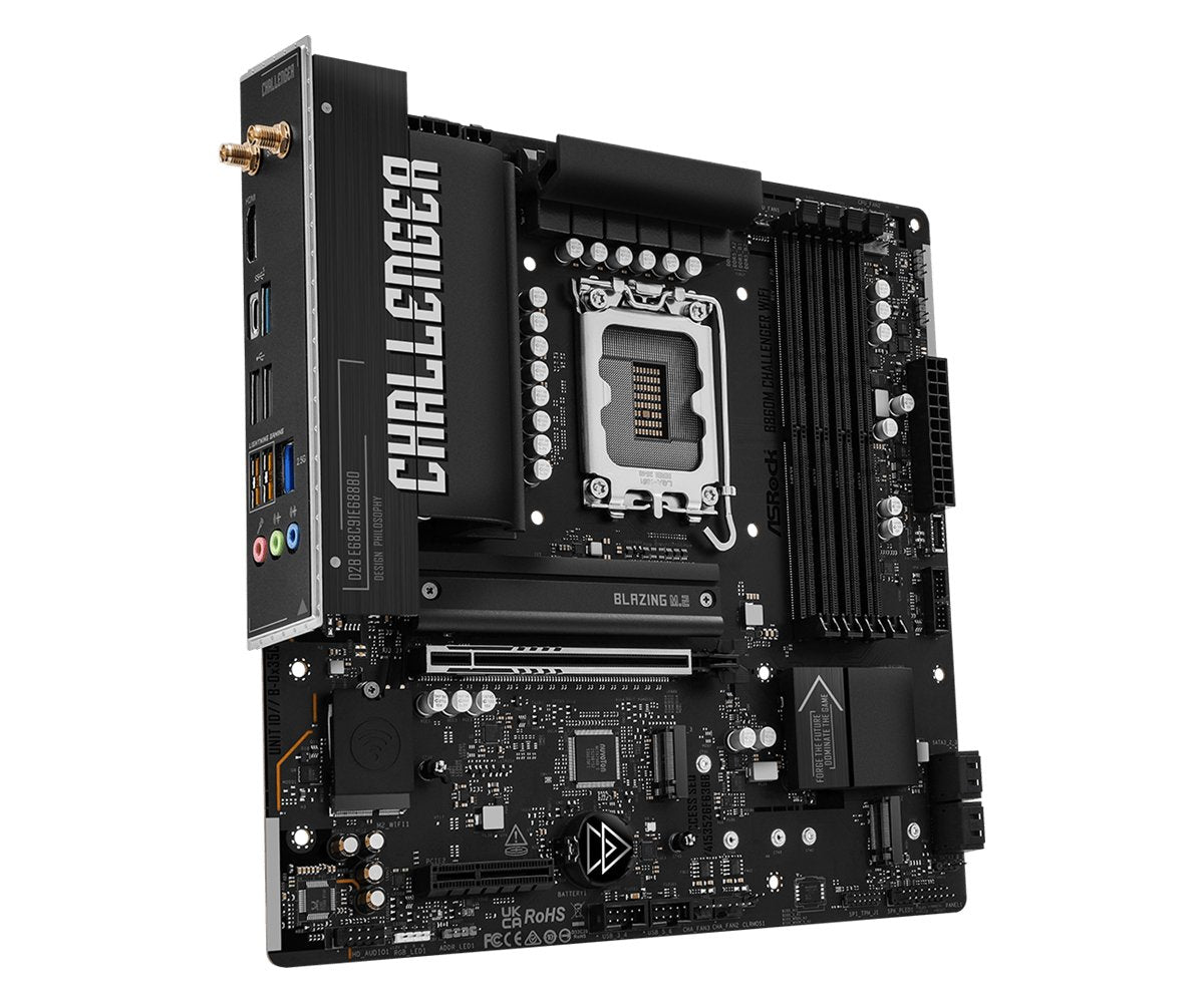 Placa Base Asrock B860m Challenger Wifi Ddr5 Intel S1851 Retail