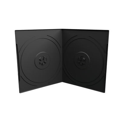 Mediarange Dvd-Leerhülle Para 2 Dics 7mm Taschenformat Schw