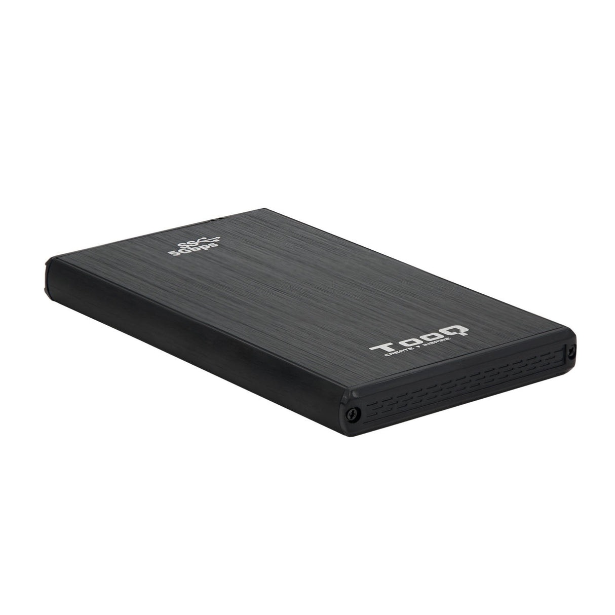 Tooq Carcasa Externa Hdd/Sdd 2.5" Hasta 9,5mm Sata Usb 3.0/3.1 Gen 1 - Negro