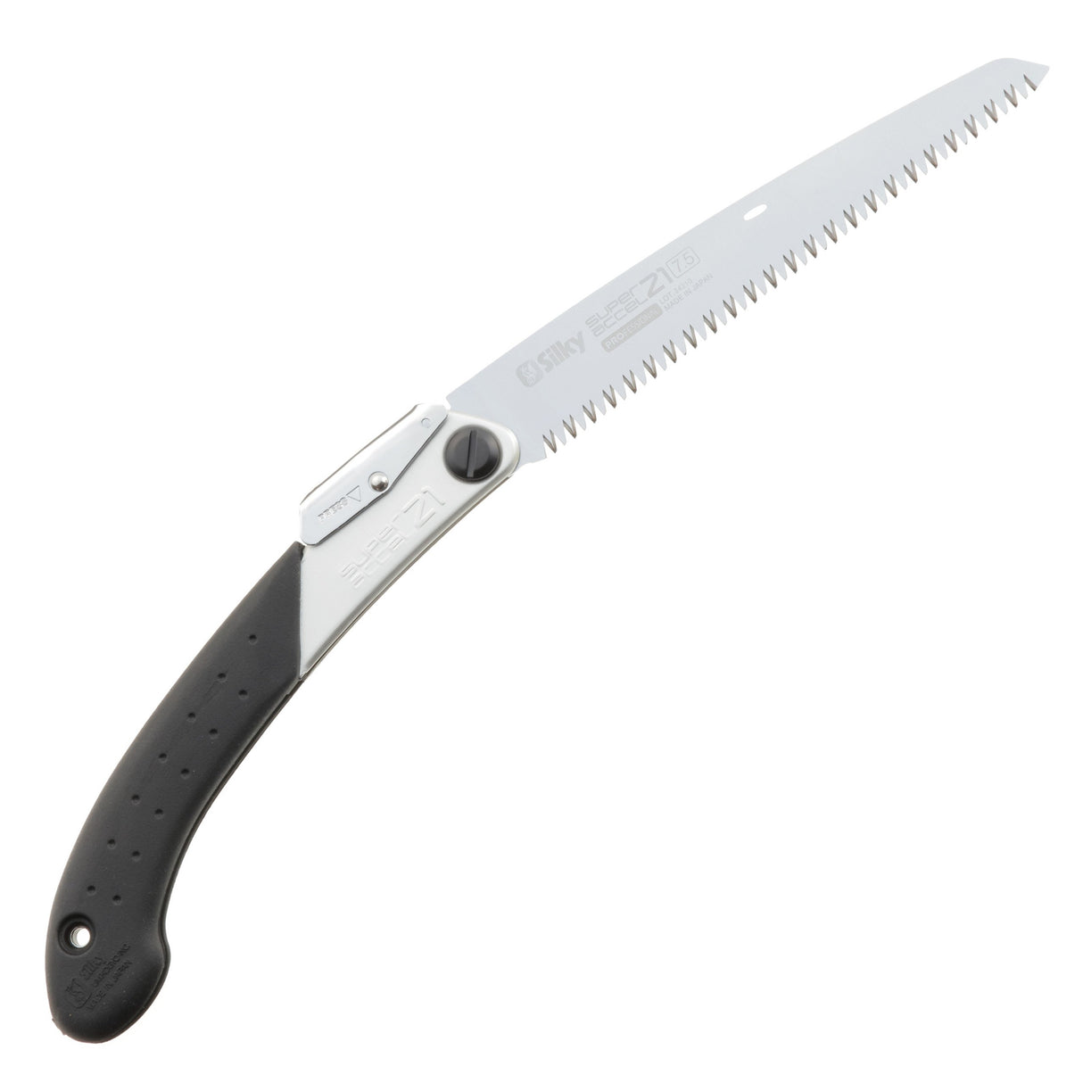 EAN 4903585119210 - Silky Super Accel Serrucho plegable de corte por tracción 21 cm Negro, Gris imagen 1