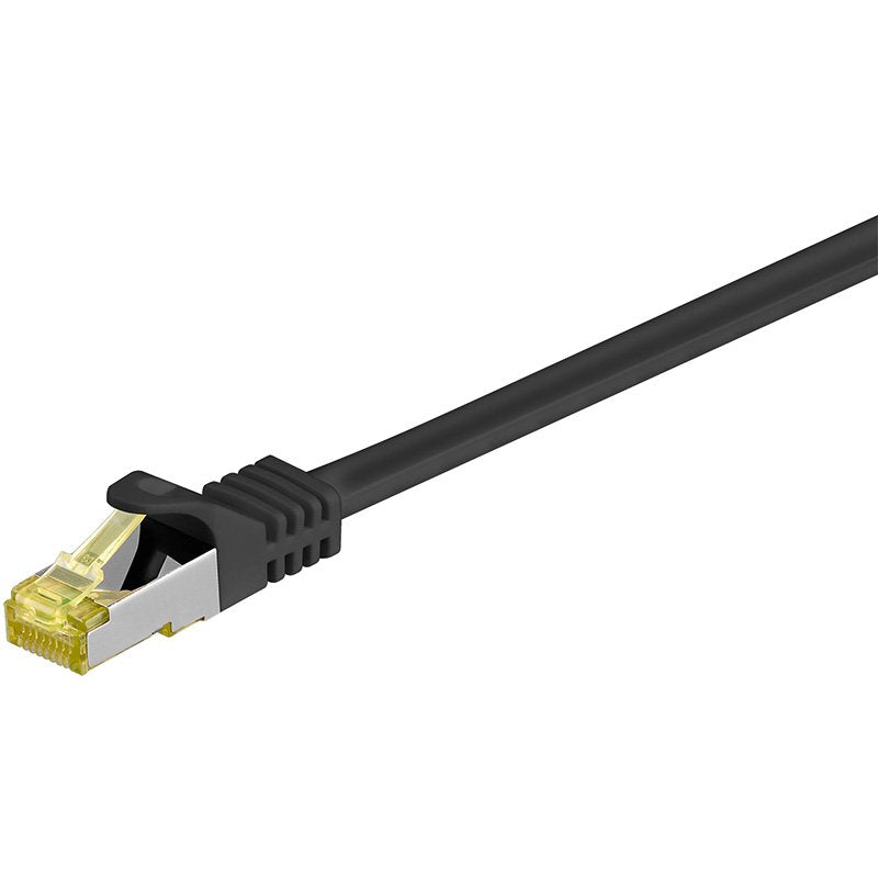 Goobay S/Ftp Cu Cable Cat7. Rj45 Plug. Black. 15m