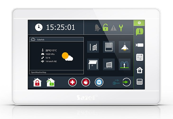 Keypad Touchscreen Integra/Int-Tsi-W Satel