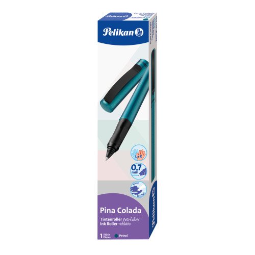 Pelikan 821209 Bolígrafo De Punta Redonda Bolígrafo Cilíndrico Azul 1 Pieza(S)