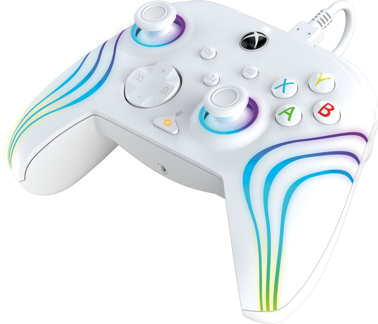 Controller Wired Afterglow Wave Blanco