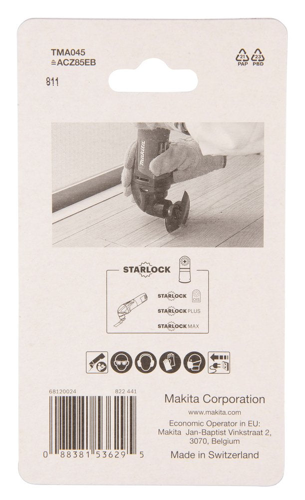 Hoja De Sierra Segmentada Makita B-64799. 85mm Tma045