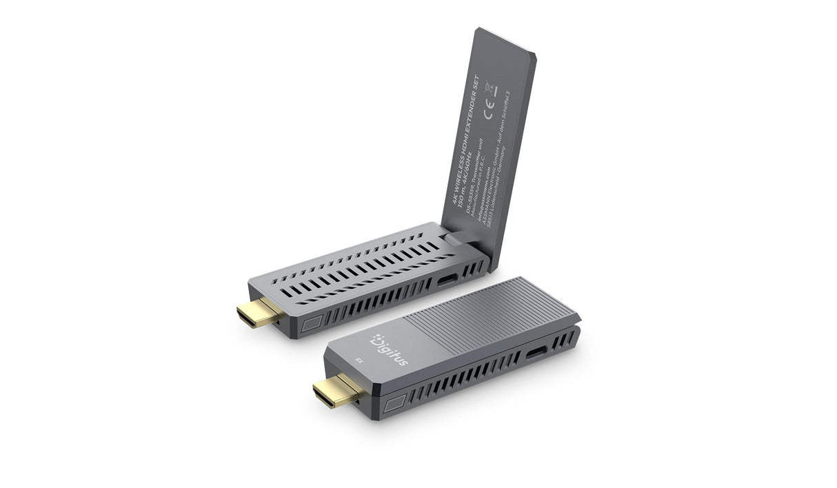 EAN 4016032507383 - Digitus DS-55359 extensor audio/video Transmisor y receptor de señales AV Negro, Gris imagen 4