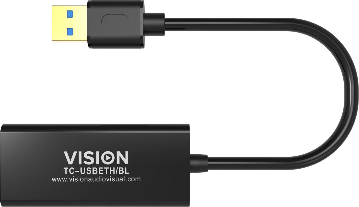 Vision Tc-Usbeth/Bl Adaptador Y Tarjeta De Red Ethernet
