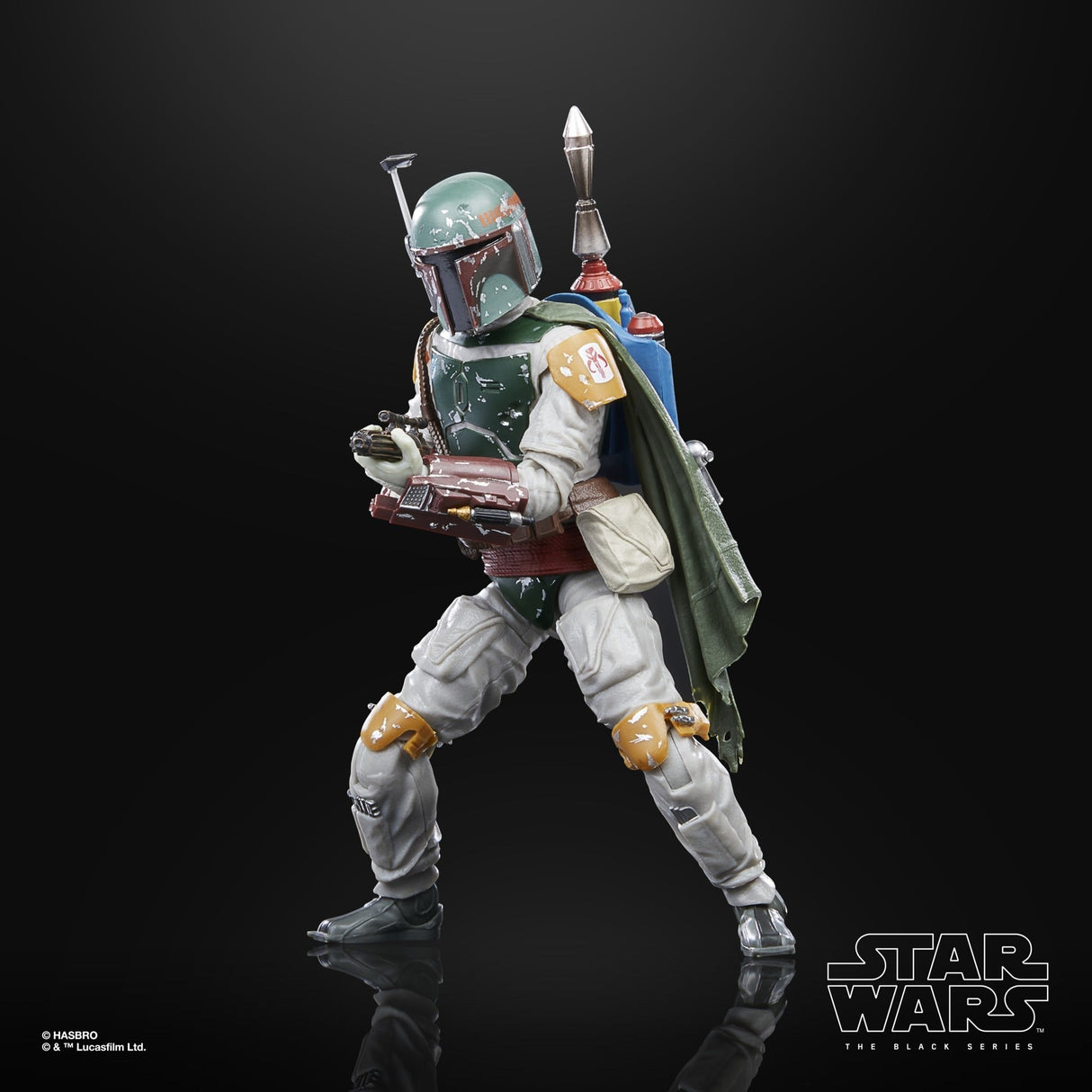 Figura Hasbro The Black Series Star Wars 40th Aniversario El Retorno Del Jedi Boba Fett