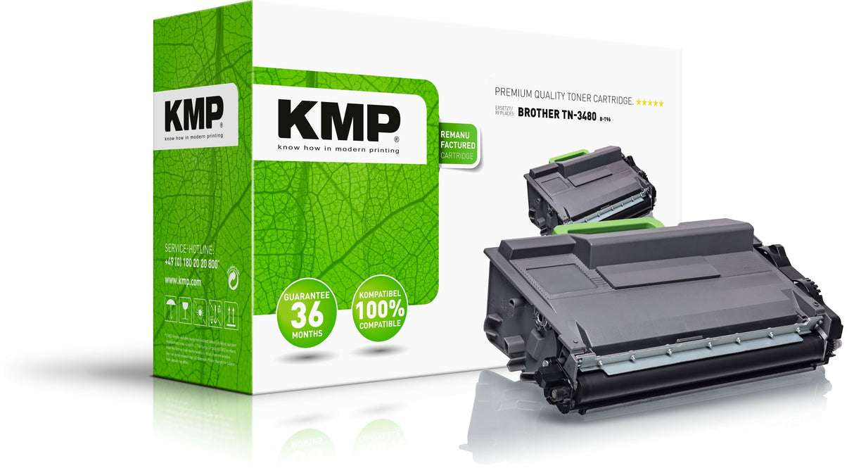 Kmp Toner Compatible Para Brother Tn-3480 Comp. Black 8000 S. B-T96