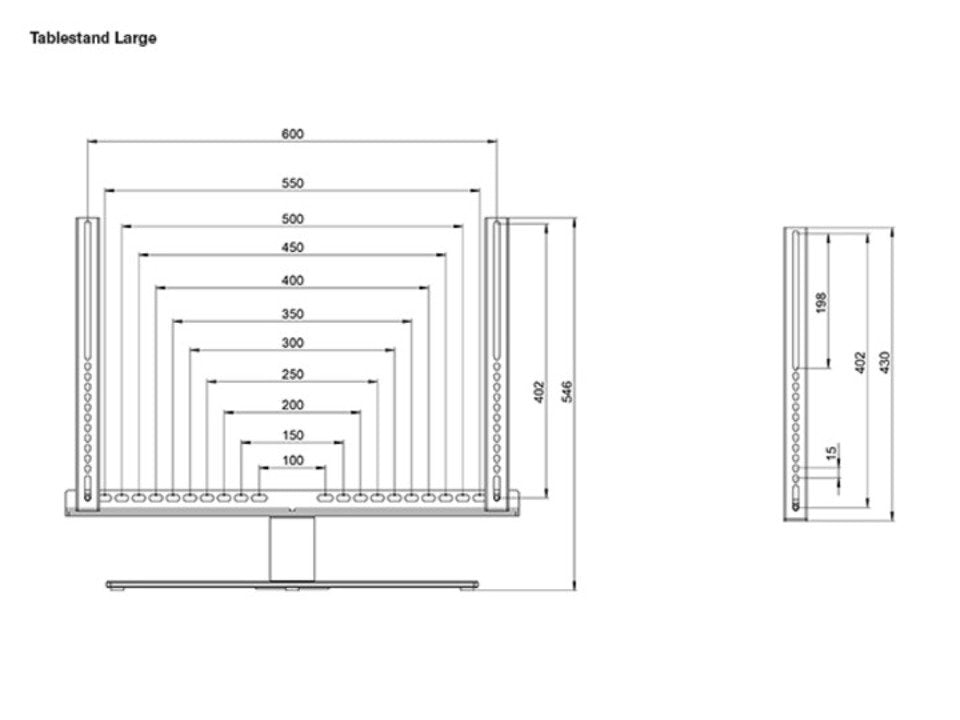 EAN 7350073731305 - Multibrackets 1305 accesorio para soporte de monitor imagen 8