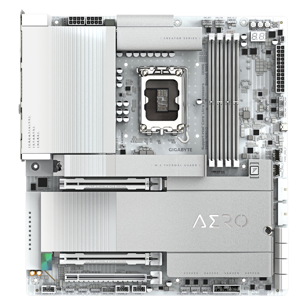 EAN 4719331865894 - GIGABYTE Z890 AERO D placa base Intel Z890 LGA 1851 (Socket V1) ATX extendida imagen 2