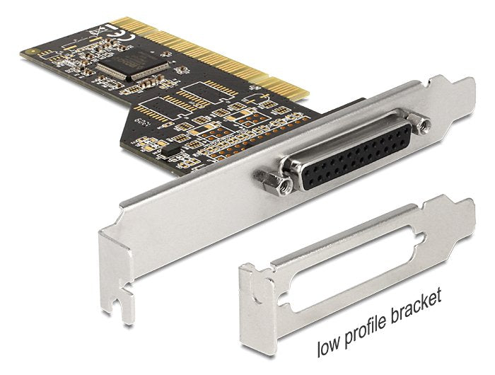 Delock 89362 Tarjeta Pci 1x D-Sub25 Ext + Lowprofile