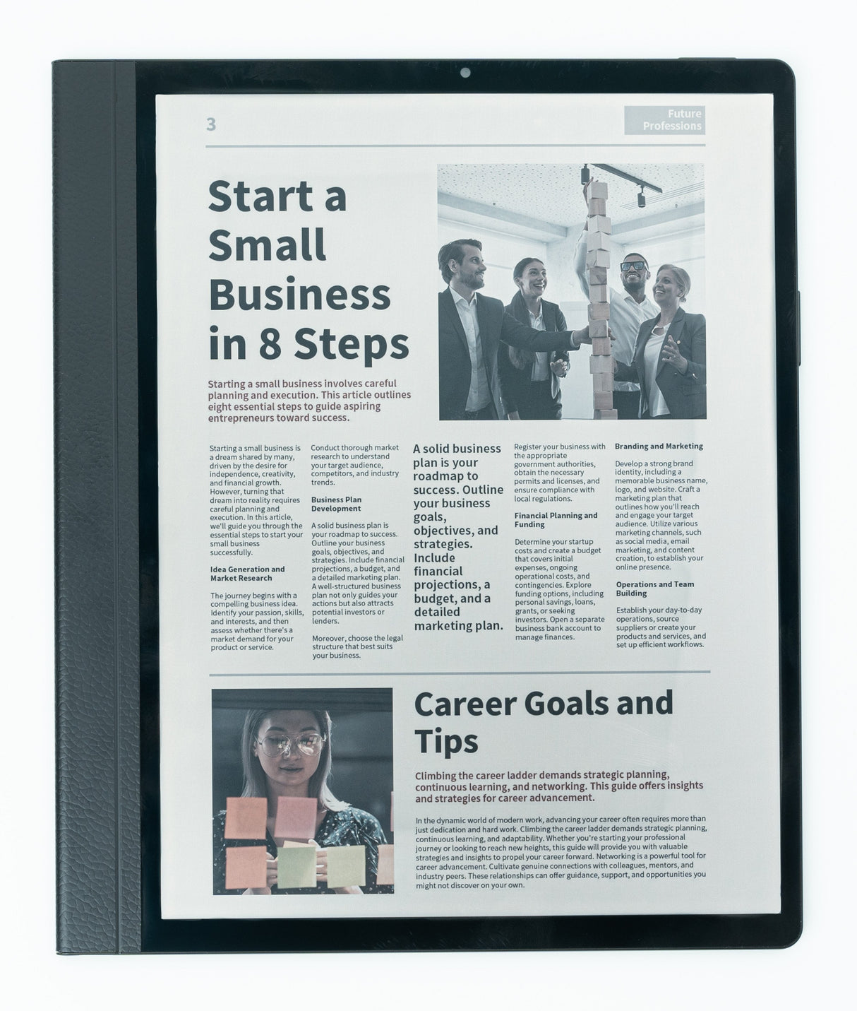 EAN 4711404020193 - Hannspree HannsNote2 lectore de e-book Pantalla táctil 64 GB Wifi Negro imagen 3