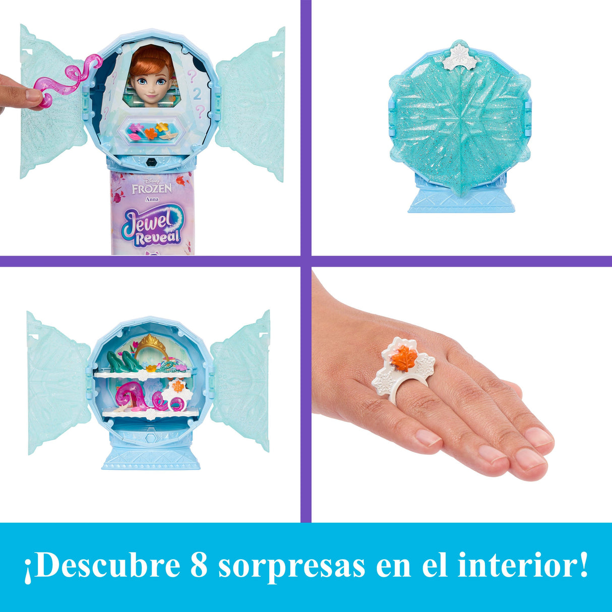 Muñeca Anna Reveal Frozen Disney
