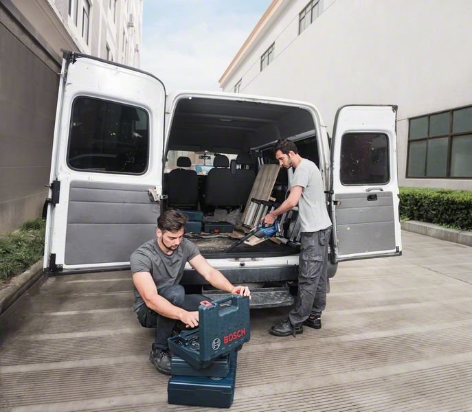 Aspirador De Mano Bosch Gas 18v-1 Professional Negro, Azul, Rojo, Translúcido