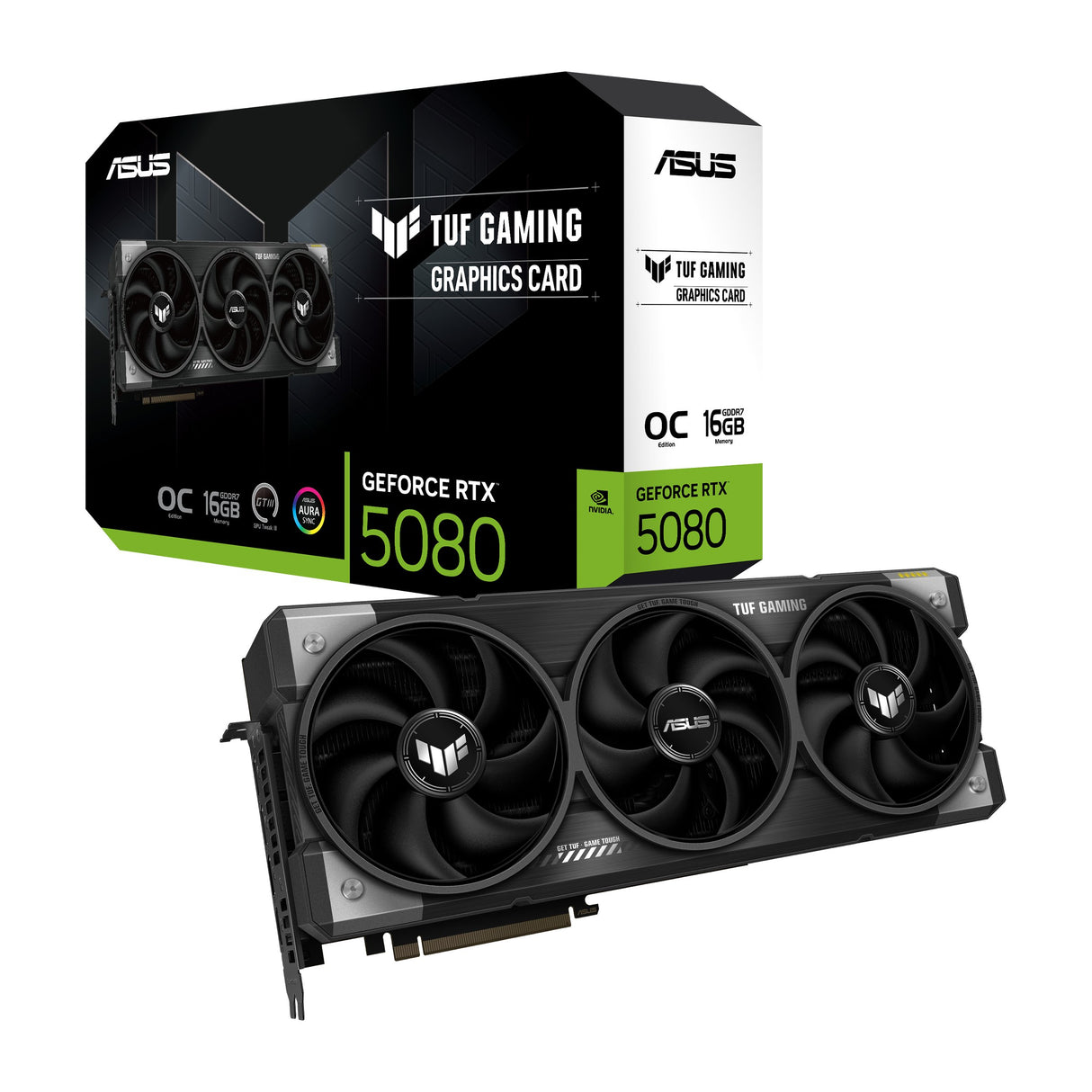 EAN 4711387856673 - ASUS TUF Gaming TUF-RTX5080-O16G-GAMING NVIDIA GeForce RTX 5080 16 GB GDDR7 imagen 12