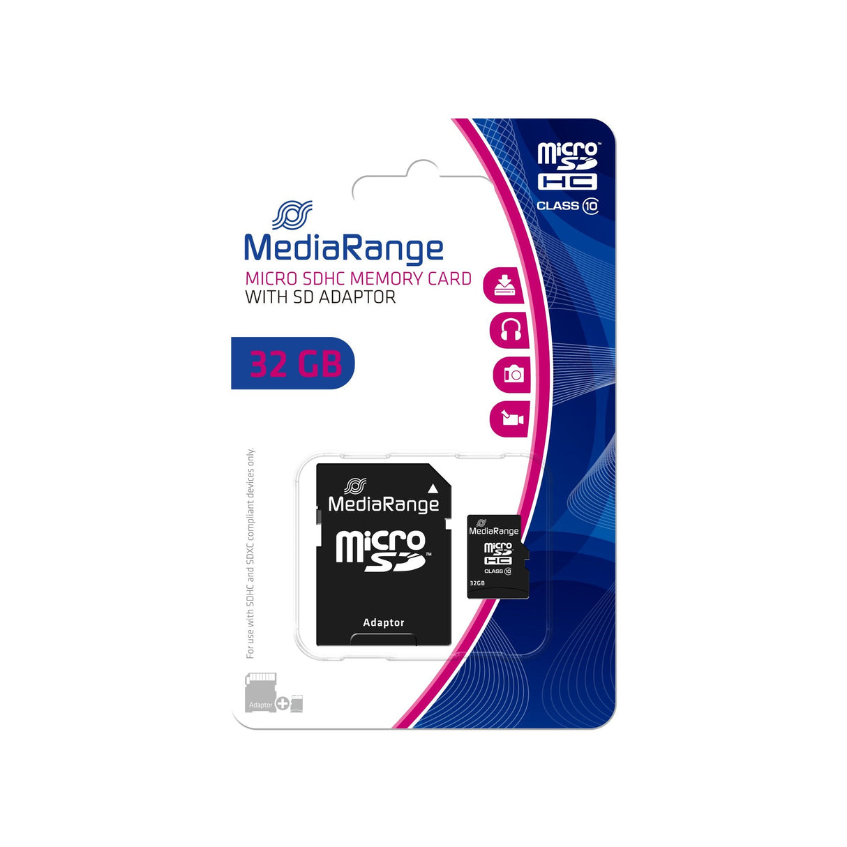 EAN 4260283113552 - MediaRange 32GB microSDHC Clase 10 imagen 1