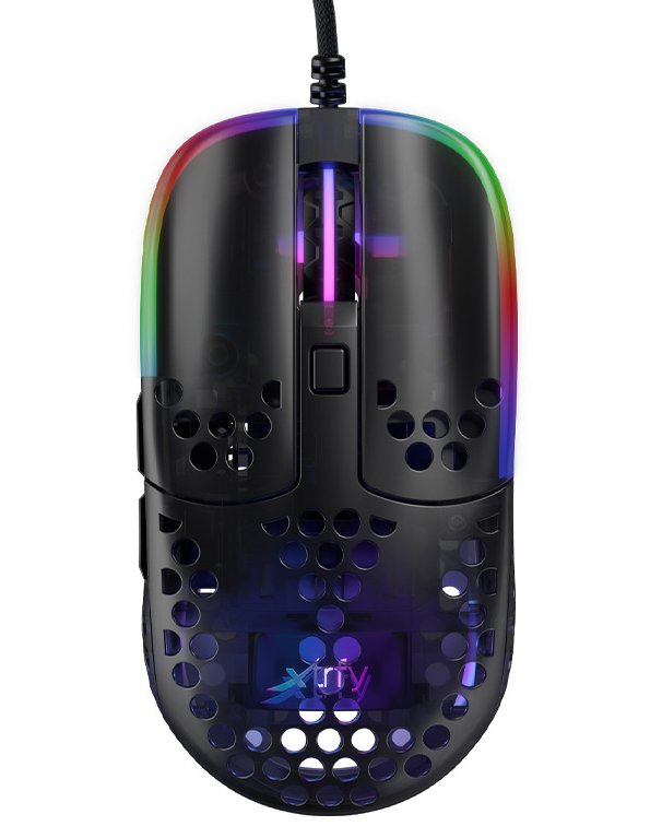Ratón Xtrfy Mz1 Gaming 16000 Dpi Rgb Negro