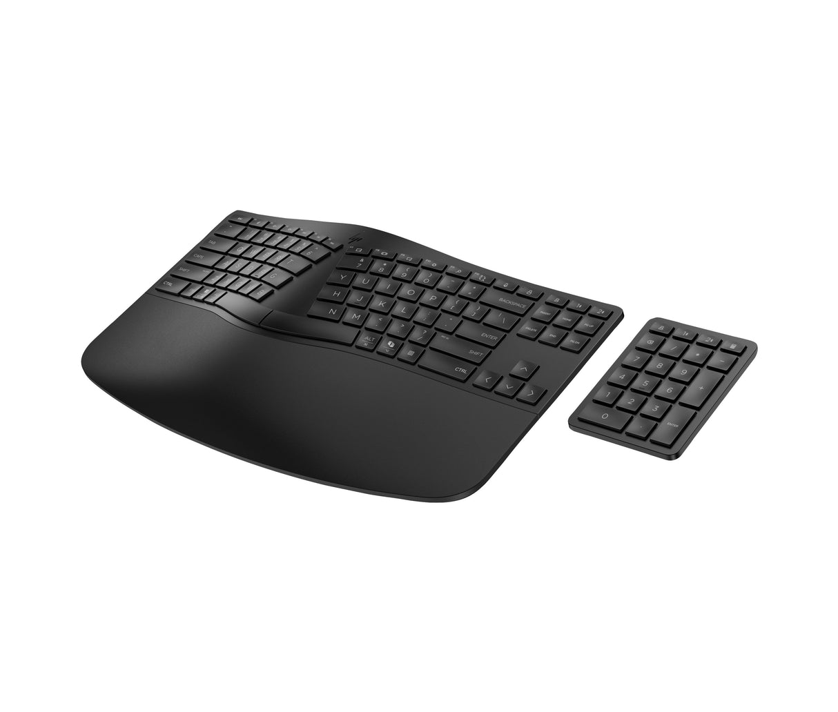 EAN 0197192177457 - HP 960 BLK Ergonomic Wireless Keyboard teclado Hogar RF Wireless + Bluetooth Negro imagen 11