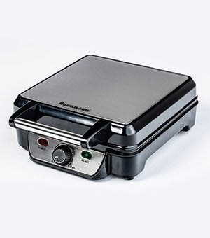 EAN 5902230901285 - Ravanson GR-7030 gofrera 4 barquillo(s) 1100 W Negro imagen 1