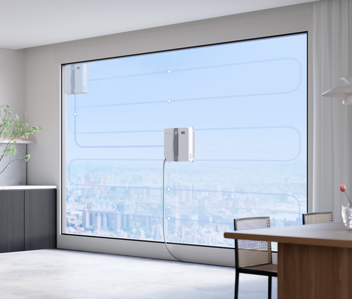 Ecovacs Ecovacs Winbot Fensterroboter Mini Gris Wg841-01td