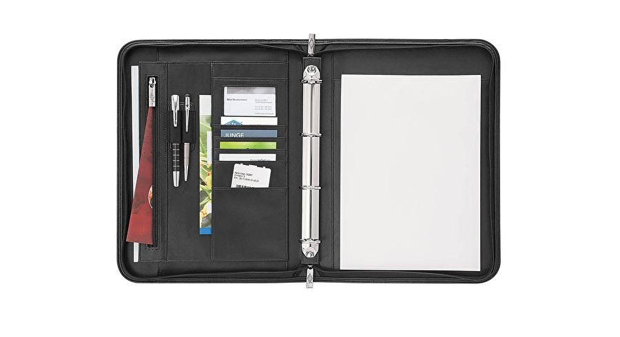 Wedo Konferenzmappe Accento A4 Con Block Negro