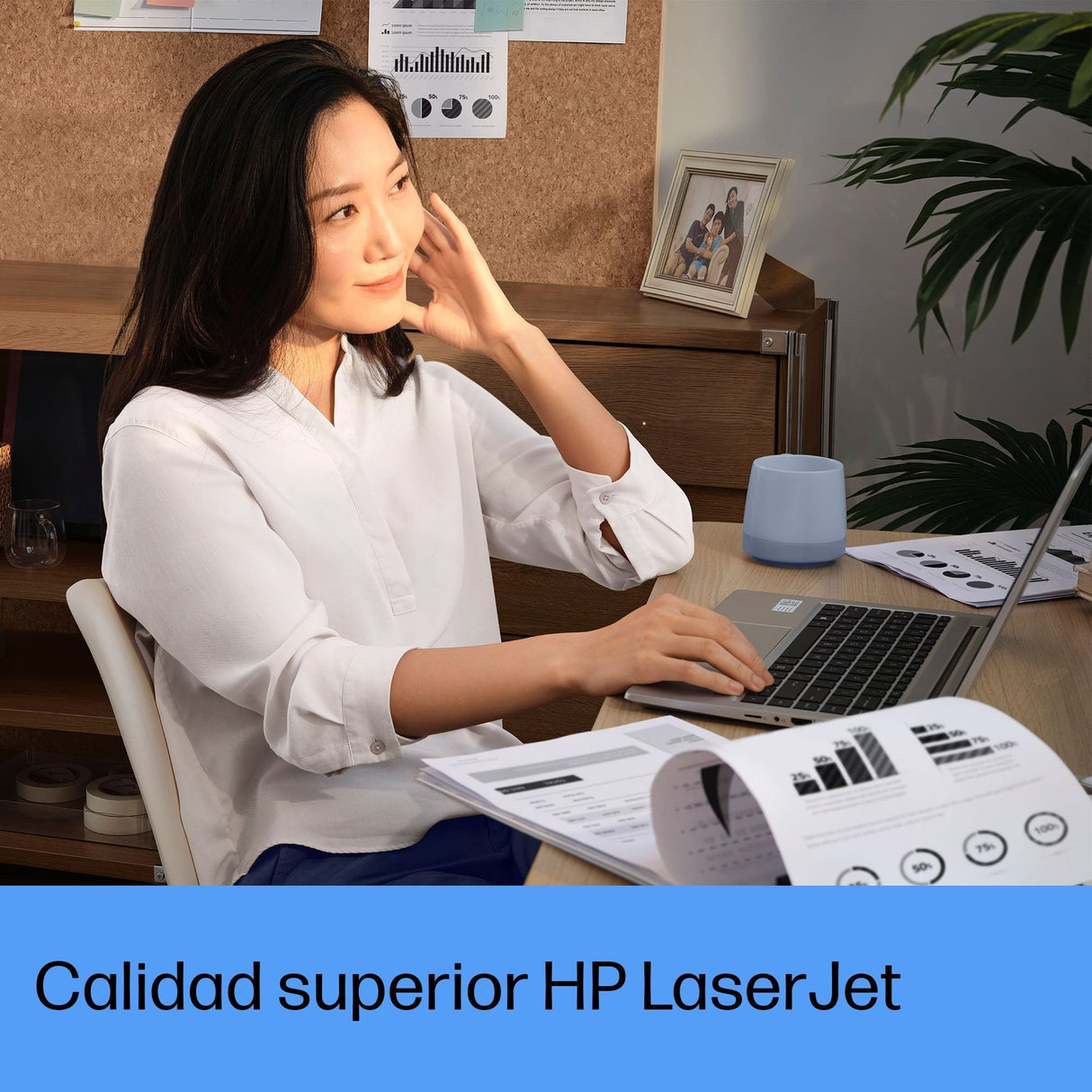 Impresora Recargable Láser Monocromo Hp Laserjet Tank 1504w Wifi Blanca