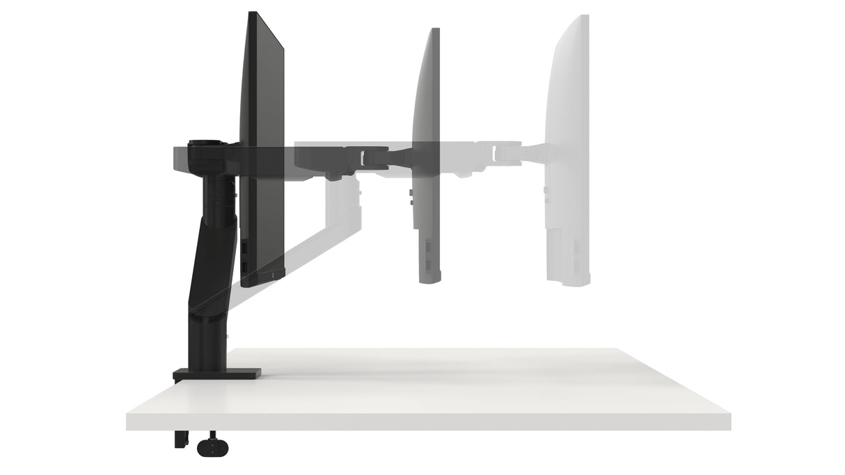 Single Monitor Arm For 19" To 38" Displays
