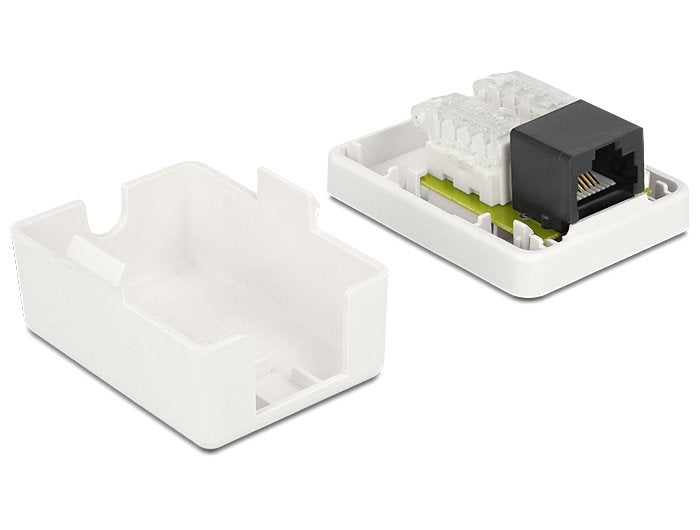 EAN 4043619862481 - DeLOCK 86248 caja de tomacorriente Blanco imagen 3