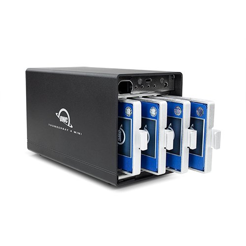 EAN 0810586032360 - OWC ThunderBay 4 mini Carcasa de disco duro/SSD Negro 2.5" imagen 3
