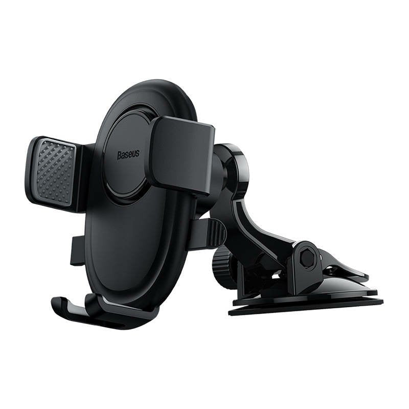 Baseus Car Mount Ultra Control Clamp Holder (Dashboard Version) Black (C40351700111-00)