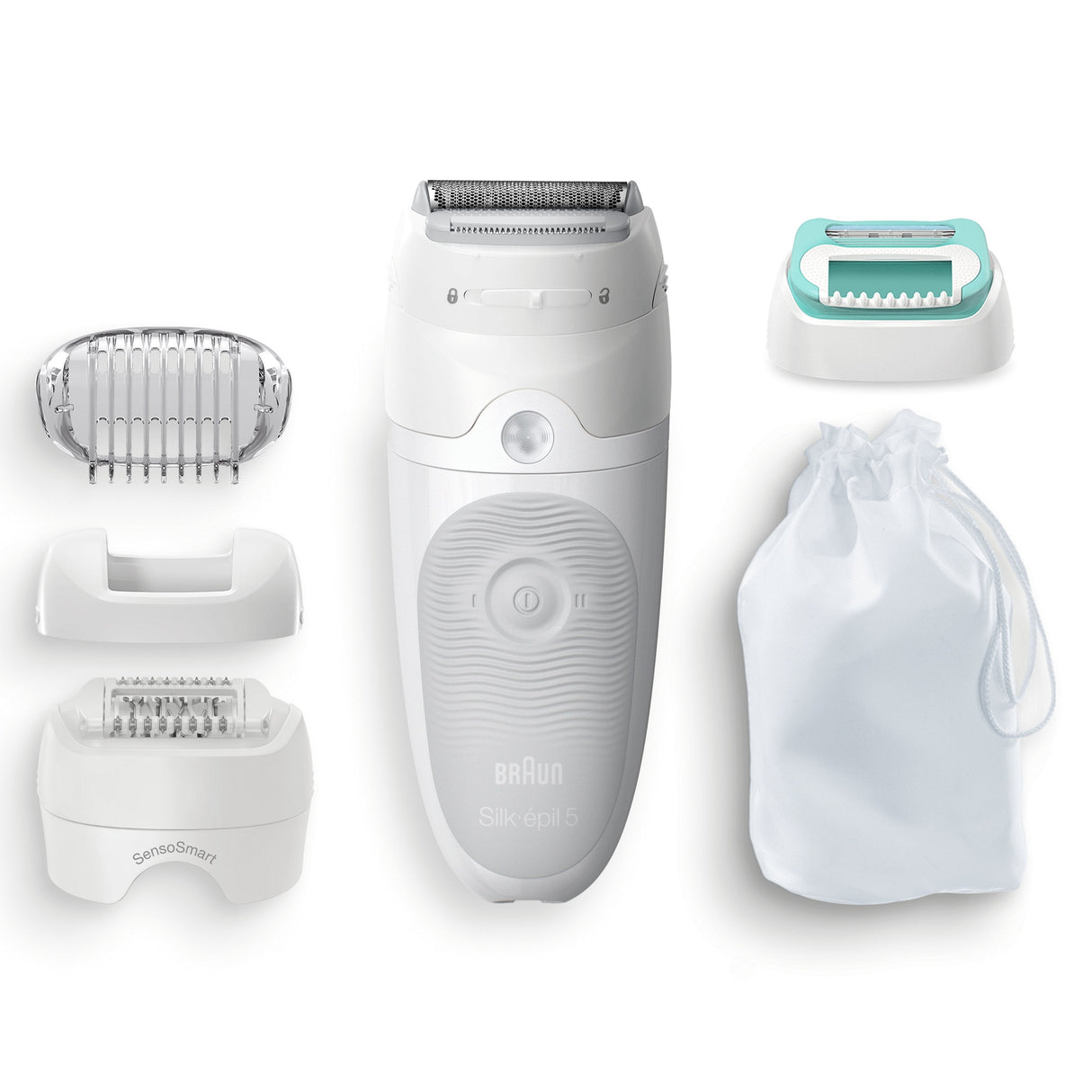 EAN 4210201426653 - Braun Silk-épil 5 81770430 depiladora 28 pinzas Blanco imagen 6