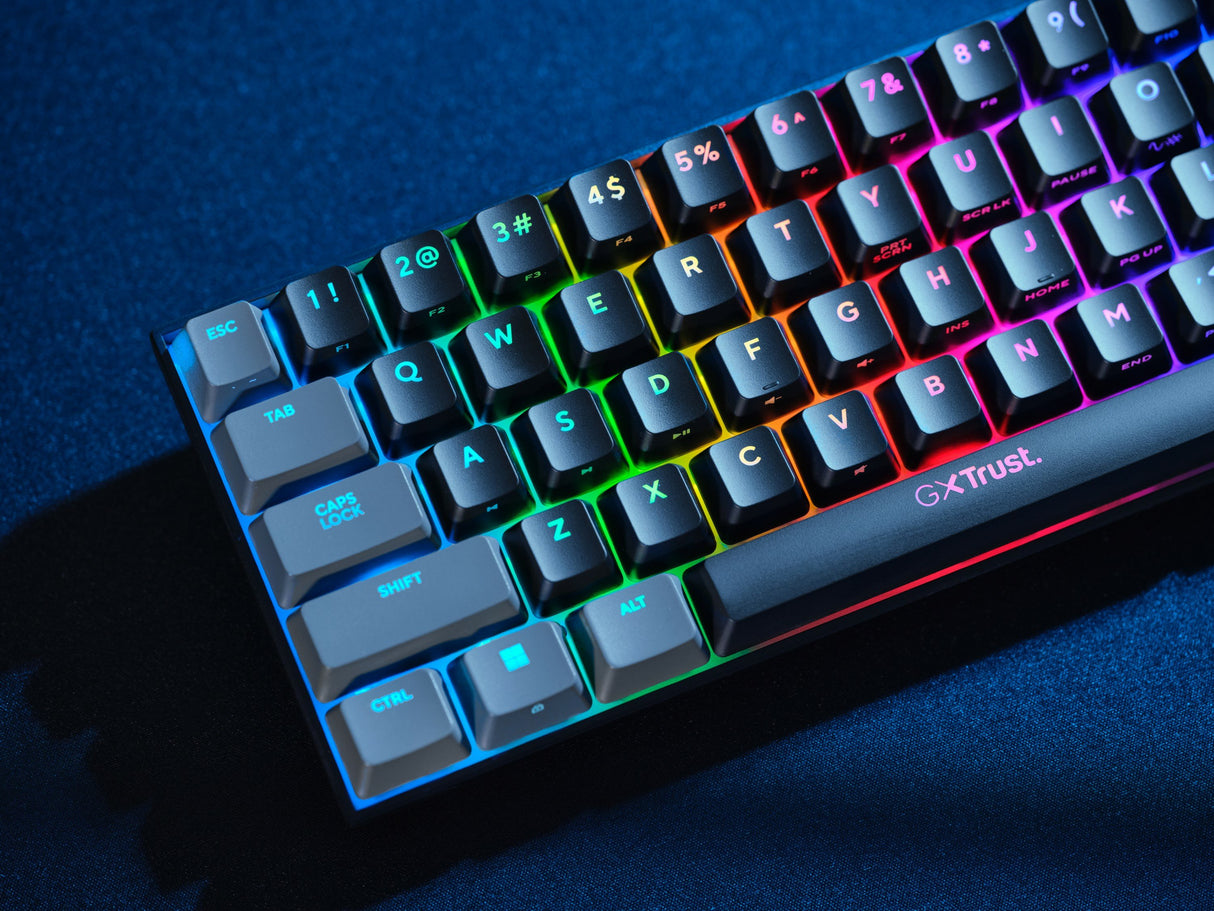 EAN 8713439248821 - Trust GXT 867 Acira teclado Juego USB QWERTY Inglés de EE. UU. Negro imagen 9